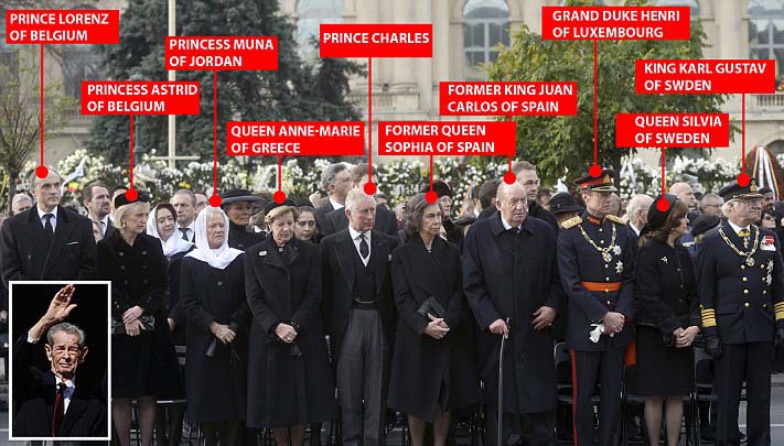 Pangeran Charles Hadiri Pemakaman Raja Rumania King Michael I di Bukares